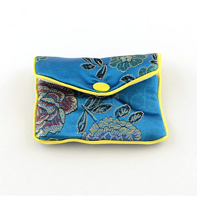 Rectangle Cloth Zip Pouches ABAG-R009-7x8-1