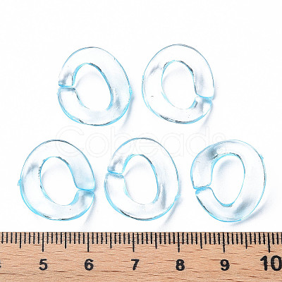 Transparent Acrylic Linking Rings MACR-S373-99-B07-1