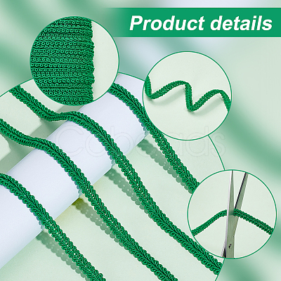 25M Polyester Braided Lace Trim OCOR-PH0003-87D-1