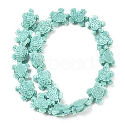 Synthetic Coral Beads Strands CORA-L020-D-M-1