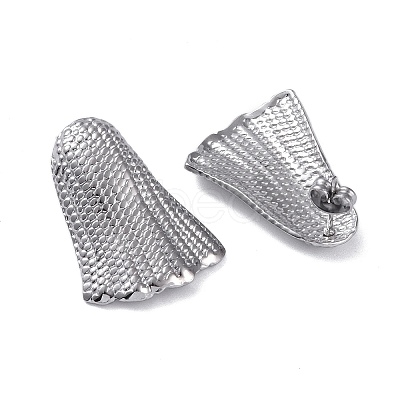 Non-Tarnish 304 Stainless Steel Stud Earrings EJEW-M250-02D-P-1