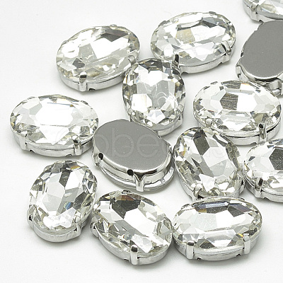 Sew on Rhinestone RGLA-T091-18x25mm-01P-1
