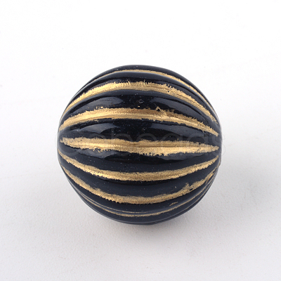 Round Plating Acrylic Beads PACR-Q102-143B-1