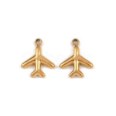 304 Stainless Steel Charms STAS-G357-05G-02-1