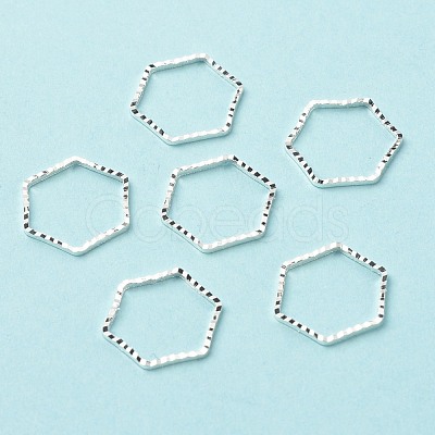 Brass Linking Rings KK-F831-013C-S-RS-1