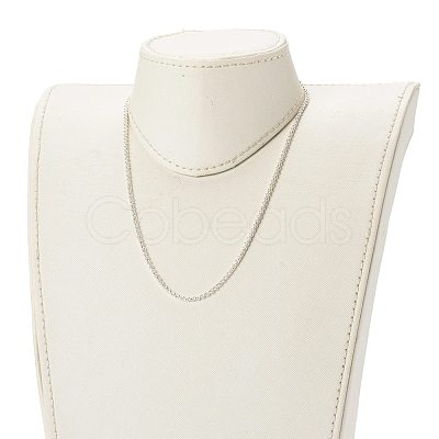 304 Stainless Steel Rolo Chain Necklaces NJEW-JN03543-1