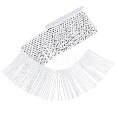 PU Imitation Leather Tassel Ribbon DIY-GF0013-45B-1