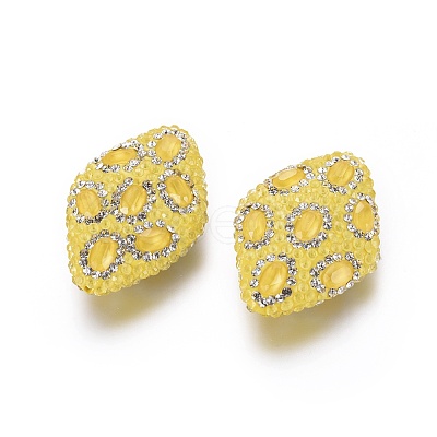 Cubic Zirconia Beads RB-K075-P-1