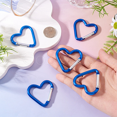 5Pcs Zinc Alloy Spring Gate Rings FIND-TA0009-73D-1