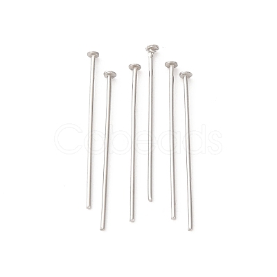 Tarnish Resistant 304 Stainless Steel Flat Head Pins STAS-D448-C-13P-1