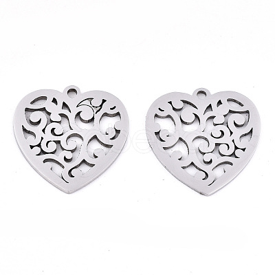 Non-Tarnish 201 Stainless Steel Pendants STAS-S081-092-1