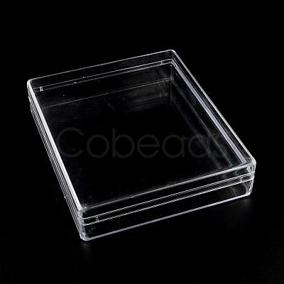 Rectangle Plastic Bead Storage Containers CON-R006-02-1