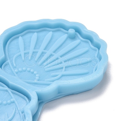 Shell Shape Pendant Silicone Molds DIY-M034-01-1