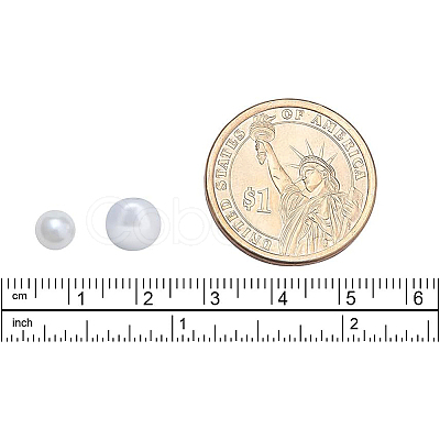 Eco-Friendly Dyed Glass Pearl Round Beads HY-BC0001-8mm-RB001-1