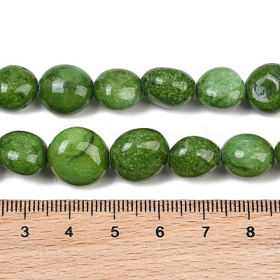 Dyed Natural White Jade Beads Strands GG-CBACF26-B01-07-1