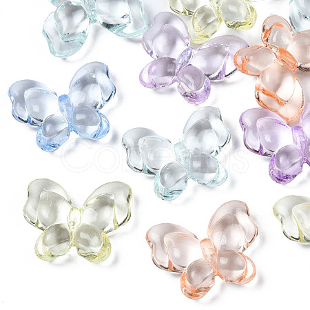 Transparent Acrylic Beads X-TACR-S134-025-1