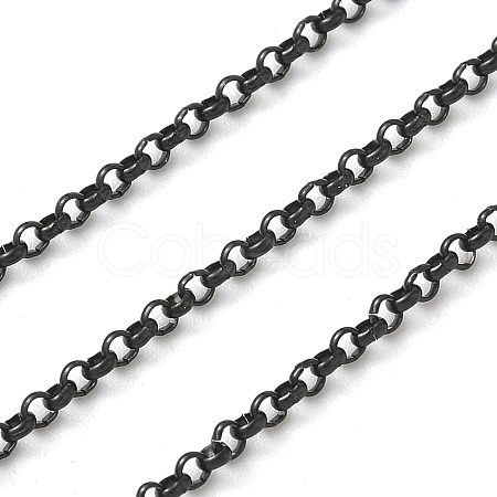 Ion Plating(IP) 304 Stainless Steel Rolo Chains CHS-L001-28-2mm-B-1