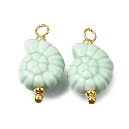 Handmade Porcelain Pendants PR-CBA0027-01G-03-1