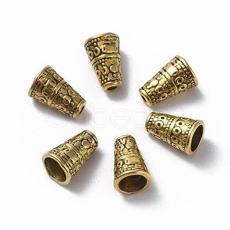 Tibetan Style Bead Cone GLF0806Y-NF-1