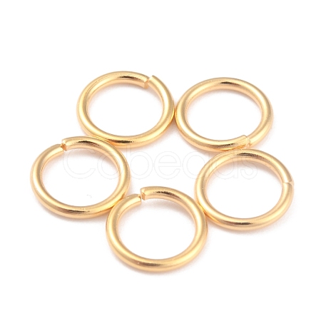 Rack Plating Brass Open Jump Rings KK-O139-18Q-G-1