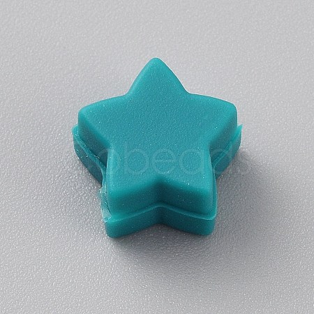 Star Silicone Focal Beads SIL-TAC0008-08N-1