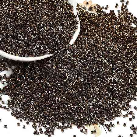 Electroplate Glass Seed Beads SEED-H003-10I-1