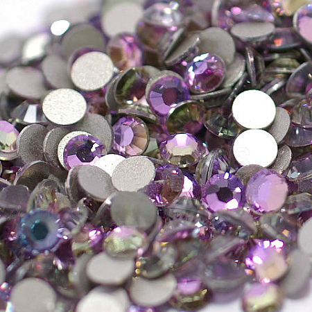 Glass Flat Back Rhinestone RGLA-C002-SS20-371-1