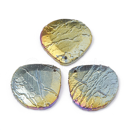 Natural Dragon Blood Stone Pendants G-S329-003-1