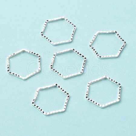 Brass Linking Rings KK-F831-013C-S-RS-1