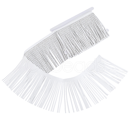 PU Imitation Leather Tassel Ribbon DIY-GF0013-45B-1