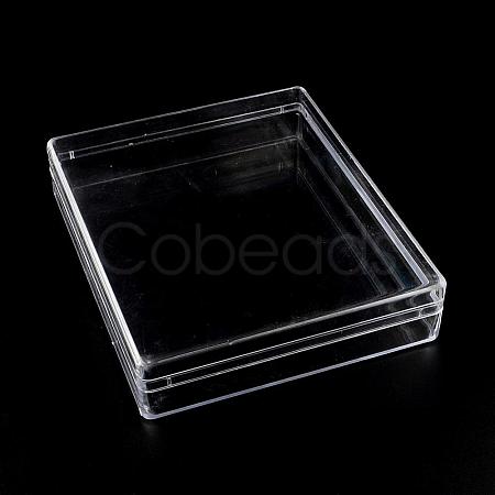 Rectangle Plastic Bead Storage Containers CON-R006-02-1