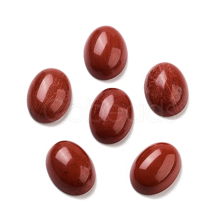 Natural Red Jasper Cabochons G-G145-01B-26-1