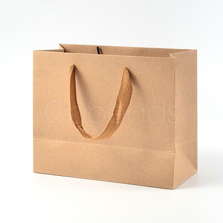 Rectangle Kraft Paper Bags AJEW-L047E-01-1