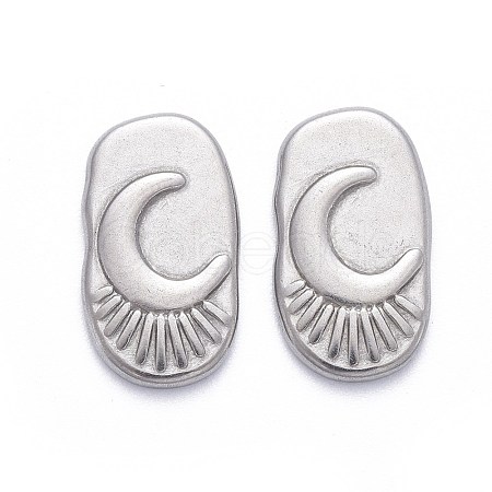 304 Stainless Steel Cabochons STAS-K213-08P-1