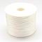 Nylon Thread, Rattail Satin Cord, White, 1.5mm, about 49.21 yards(45m)/roll