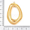 Hollow 304 Stainless Steel Big Pendants STAS-K322-17G-3