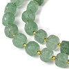 Natural Green Strawberry Quartz Beads Strands G-Q010-A20-01-4