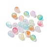 Glass Imitation Jade Beads GLAA-P029-03B-1