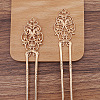 Alloy Hair Sticks OHAR-PW0006-20C-1