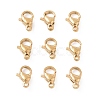 304 Stainless Steel Lobster Claw Clasps STAS-T040-PJ212-9-2