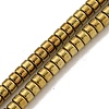 Electroplated Synthetic Non-magnetic Hematite Beads Strands G-K361-A04-01-1