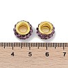 Alloy Rhinestone Clay Pave Beads ALRI-D300-04G-11-3