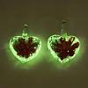 Luminous Handmade Lampwork Pendants LAMP-S189-02-B-5