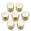Alloy Enamel Beads X-ENAM-S122-031-RS-2
