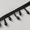 Polyester Lace Trim OCOR-WH0070-236B-1
