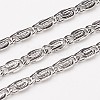 Tarnish Resistant 304 Stainless Steel Lumachina Chains CHS-L015-42-1