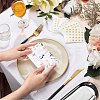 80 Sheets 4 Patterns PVC Waterproof Self-Adhesive Sticker Sets STIC-OC0001-10C-3