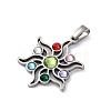 304 Stainless Steel Pendants STAS-L280-01P-03-2