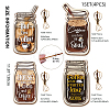 Wood Pendant Decoration WOOD-WH0140-001-2