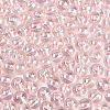 500Pcs Transparent Glass Seed Beads SEED-PA0001-08B-4
